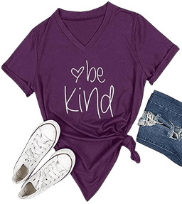 DANVOUY Womens T Shirt Casual Cotton Short